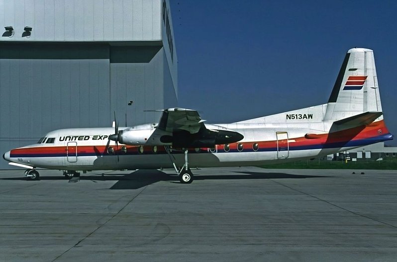 Msn:10692  N513AW  Air Wisconsin  Del.date  June 28,1986.
Photo 