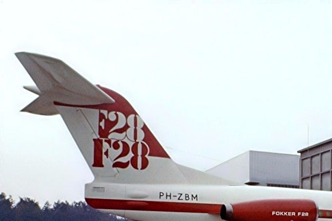 Msn:11048  PH-ZBM Fokker (Demo aircraft) Del.date  
Photo with permission from RAY BARBER.