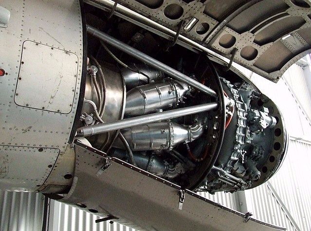 Rolls Royce Dart engine Fokker F27