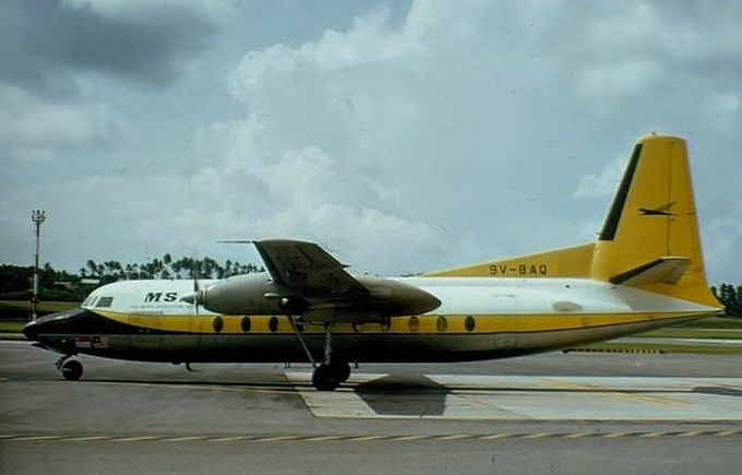 Msn:10231 9V-BAQ MSA Malaysia-Singapore Airlines.
Photo  KRIJN OOSTLANDER Collection.	