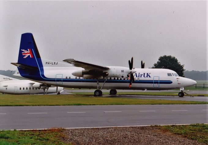 Msn:20270  PH-LXJ  Air UK.
KRIJN OOSTLANDER Collection.