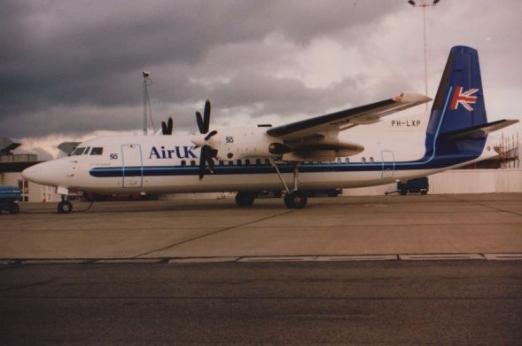 Msn:20276 PH-LXP  Air UK.
KRIJN OOSTLANDER Collection.