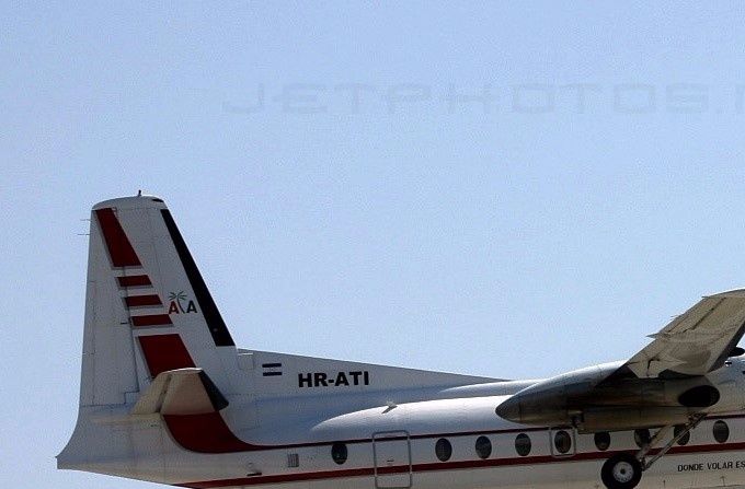 Msn:95 HR-ATI  Atlantic Airlines.1990.
Photo GERARD A MARK.