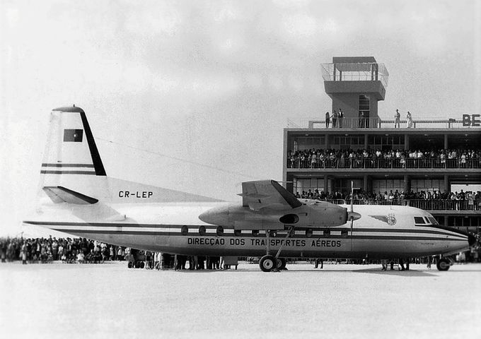Msn:10208 CR-LEP  DETA.(Direcção dos Transportes Aéreos) 
 Del.date  September 19,1962.
Photo PEDRO ARAGAO.