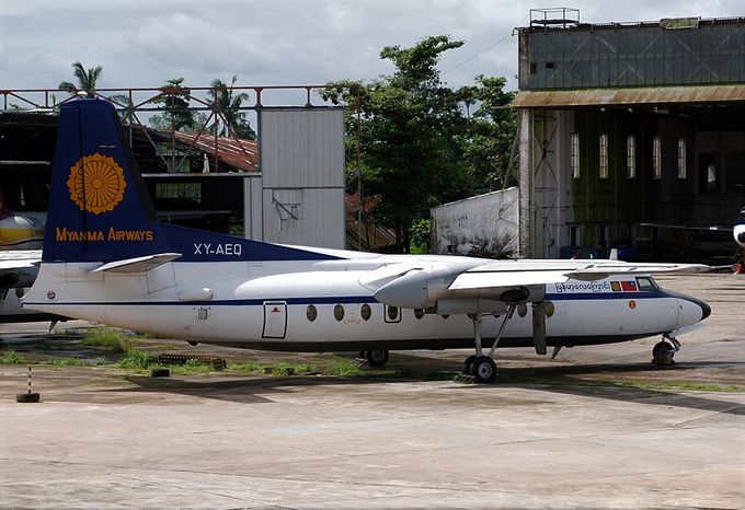 Msn:10294  XY-AEQ Myanma Airways.(Stored without engines)
Photo BIG DAENG.