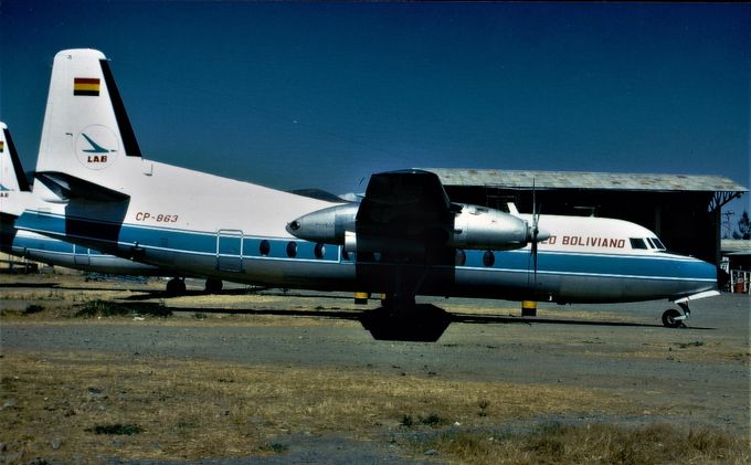 Msn:128  CP-863 LAB Lloyd Aéreo Boliviano.
Photo
