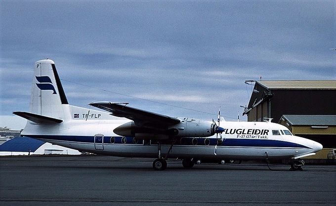 Msn:10240 TF-FLP Flugleidir.(1986 27 Years F27 Operations)
Photo with permission from BALDUR SVEINSSON.