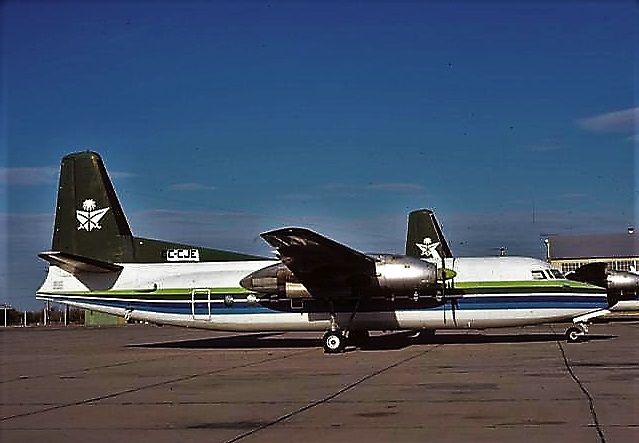 Msn:63 CC-CJE AeroNor Chili.(Saudia colors)1981
Photo KRIJN OOSTLANDER Collection.