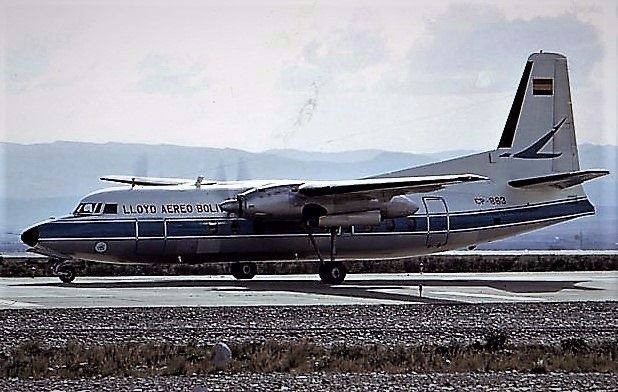 Msn:128  CP-863 LAB Lloyd Aéreo Boliviano.
Photo with permission from  RON MAK.