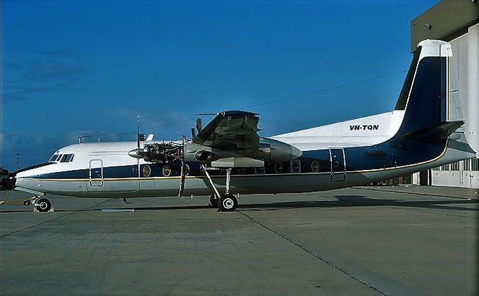 Msn:10385 VH-TQN Trans Australia Airlines.1970.
Photo John White Collection.