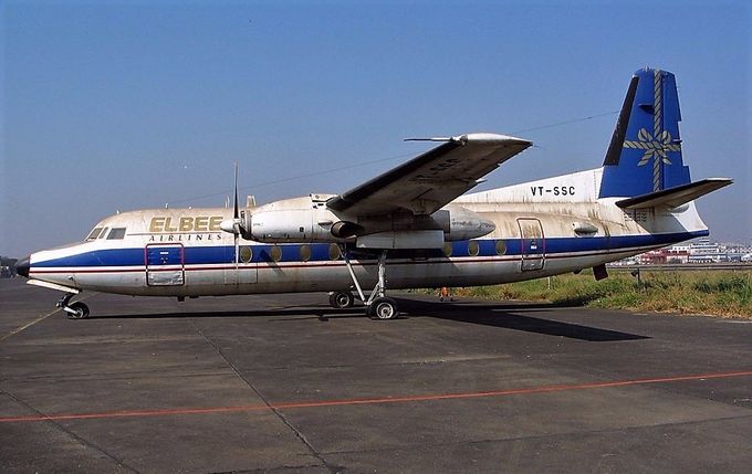 Msn:10674  VT-SSC Ex.Elbee Airlines.
Photo GERRIT VAN ECK COLLECTION.