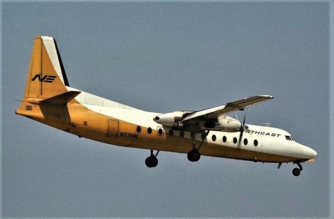 Msn:507  N376NE  Northeast Airlines.(1966)
Photo 