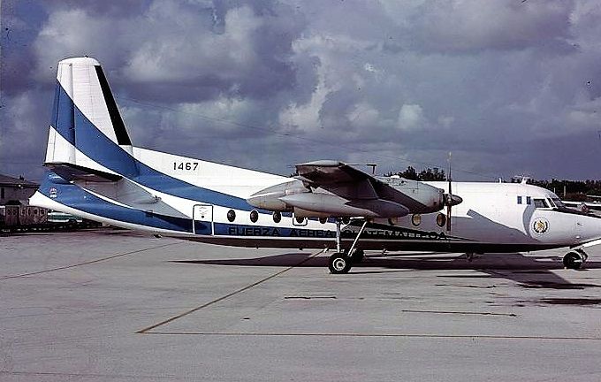 Msn:10270  1467  FAG Fuerza Aerea Guatemalca. Del.date  February 1,1985.
Photo KRIJN OOSTLANDER COLLECTION.