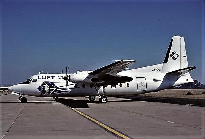 Msn:10155 ZS-OEI  Luft Cargo.
Photo KRIJN OOSTLANDER Collection.