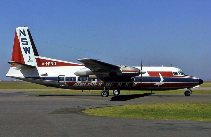 Msn:10170  VH-FNG  Airlines of New South Wales.(1961)
Photo with permission from DANIEL TANNER.