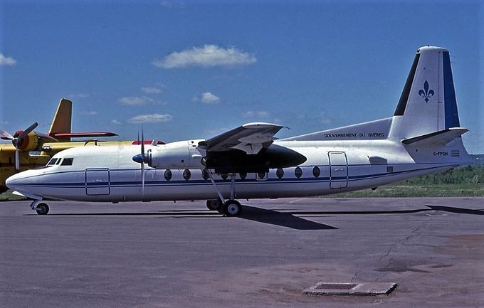Msn:84  C-FPQH  Government of Quebec.1971
© Photo with permission from MIKE ODY Collection.