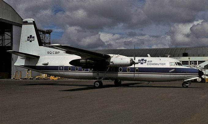 Msn:10401  9Q-CBP  TMK Air Commuter  Del.date   November 18,1994.
Photo  THOMAS SCHIPPER Collection.