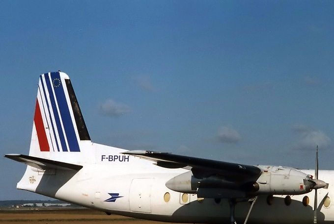 Msn:10382  F-BPUH  Air France/Poste.
Photo ERIC PAJAUD.