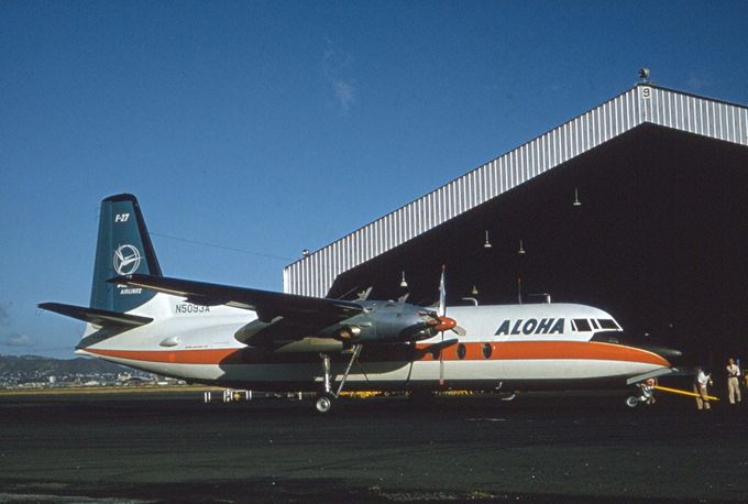 Msn:46  N5093A  Aloha Airlines 1959
Photo  THEO VAN DER VELDE Collection.