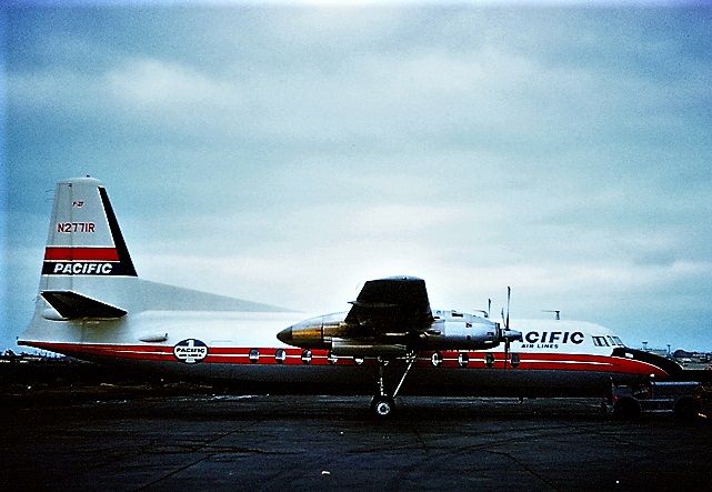 Msn43  N2771R  Pacific Airlines. Del.date April 2,1959.
Photo PHIL TAYLOR COLLECTION.