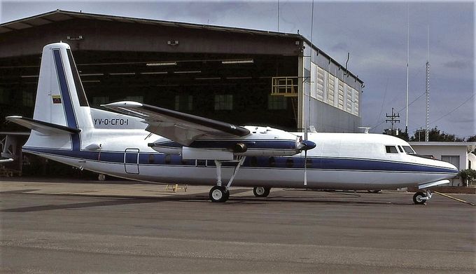 Msn:67  YV-O-CFO-1 Corp.Ferro minerao de orinoco 1975.
Photo  Copyright RON MAK.