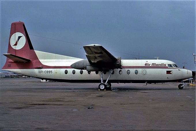 Msn:50  PI-C895  Air Manila  1970.
Photo  with permission from GERT -JAN VIS.