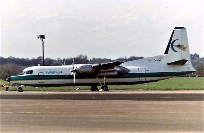 Msn:542  5T-CJZ  Air Maritanie.Del.date March 29,1980
Photo with permission from  BILL TEASDALE.