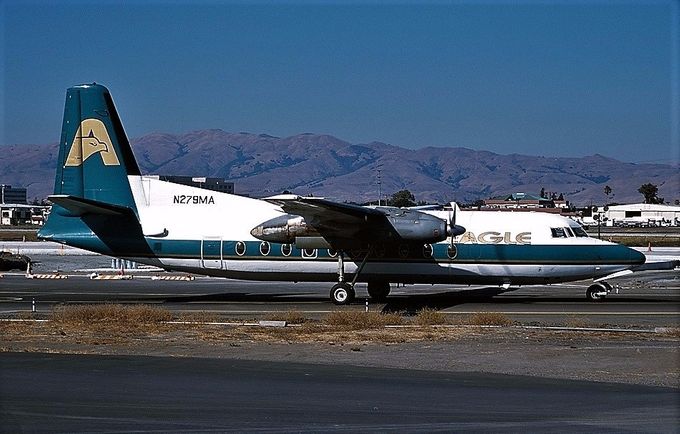 Msn:10297  N279MA Eagle  Canyon Airlines 1995.
Photo BEN WANG.