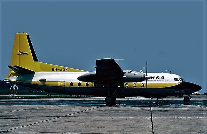 Msn:10359  9M-AOX  Malaysion-Singapore Airlines.1968.
Photo BILL WATSON COLLECTION.