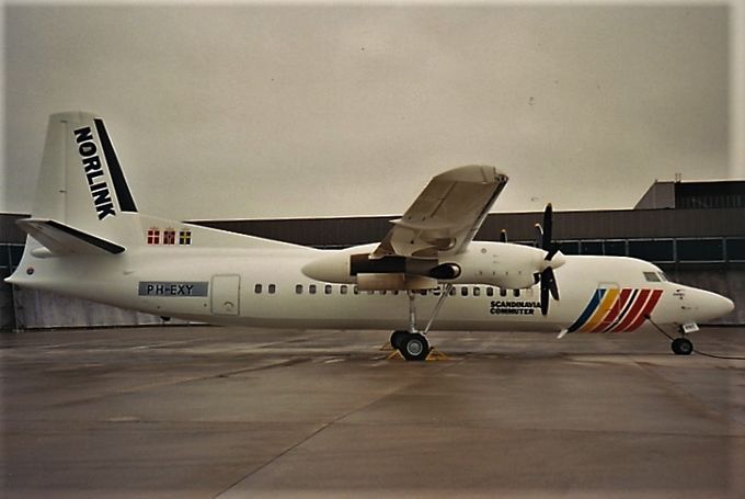 Msn:20176 PH-EXY  SAS Norlink 1990.
Photo with permission from LAURENT GROBBEN.