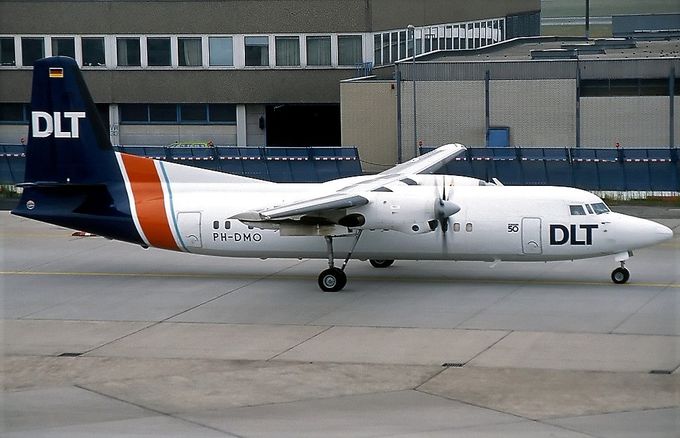 Msn:20103  PH-DMO  Leased to DLT   March 1,1988.
Photo