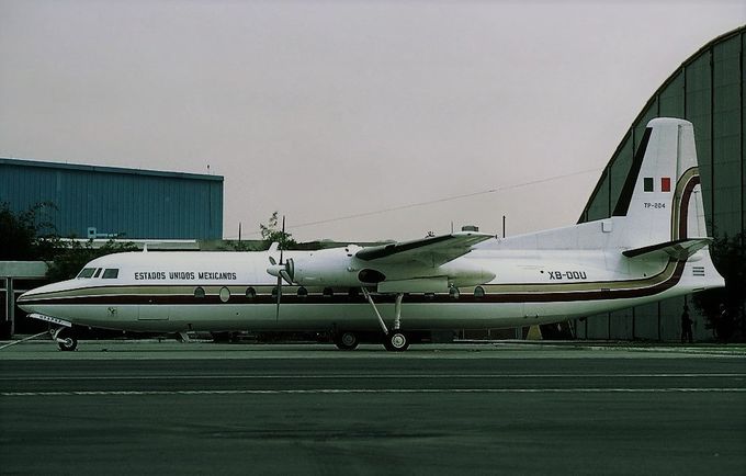 Msn:578  XA-DOU-TP-204  Transporte  Aereo Federal. Del.date  March 1,1987
Photo 