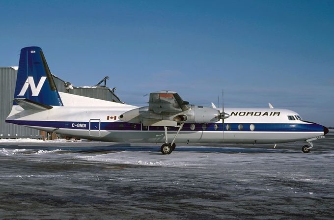 Msn:505  C-FNAI  Nordair.1977.
Photo