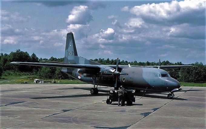 Msn:10157  C-7  Koninglijke Luchtmacht (Without Radar Nose) 
 Del.date December 29,1960.
Photo Steve Ryle.