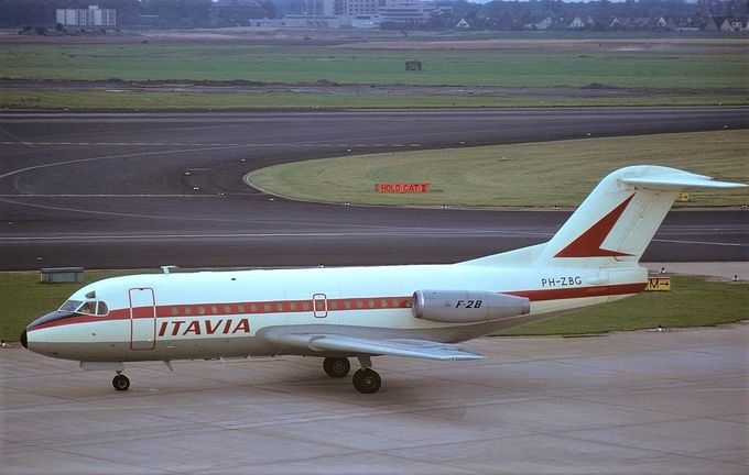 Msn:11027  PH-ZBG  Lsd to Itavia  1974.
Photo  GUNTER WITT COLLECTION.