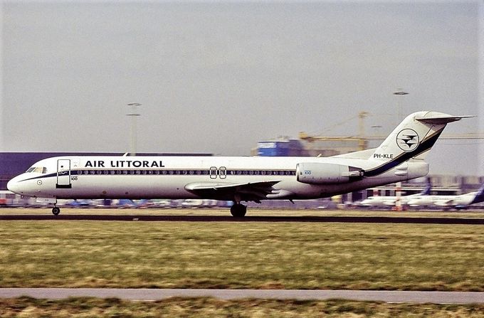 Msn:11270  PH-KLE  Air Littoral 1990.
Photo DETLEV