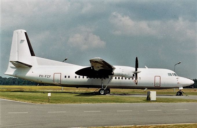 Msn:20122  PH-FZF  Fokker BV  1995.
Photo KRIJN OOSTLANDER.