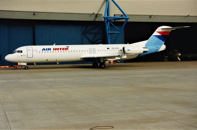 Msn:11493  PH-EZY  Air Inter 1995.
Photo  with permission from A.J.ALTEVOGT.