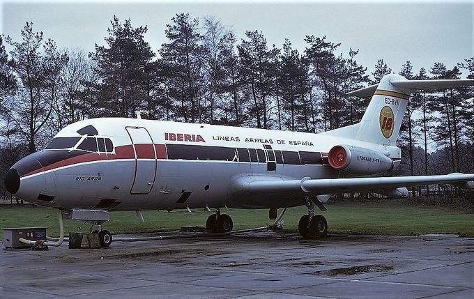Msn:11017  EC-BVA  Iberia  dd April 23,1970.
Photo DIETRICH EGGERT.
