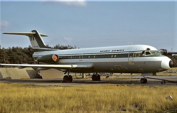 Msn;11053  5N-ANB  Nigeria Airways Del.date January 1,1973.Stored at Woensdrecht.
Photo DIETRICH EGGERT.