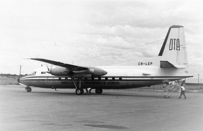 Msn:10208 CR-LEP  DETA.(Direcção dos Transportes Aéreos) 
 Del.date  September 19,1962.
Photo THOMAS WALS COLLECTION.