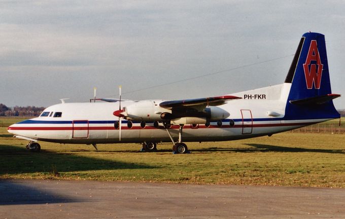 Msn:10321  PH-FKR  Air West  Leased October 1,1994.
Photo KRIJN OOSTLANDER COLLECTION.
