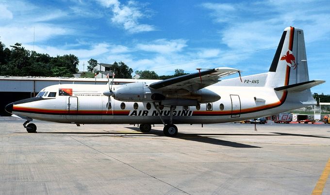 Msn:10318  P2-ANS  Air Niugini Del date July 1,1977.
Photo with permission from GRAHAM BENNETT COLLECTION.