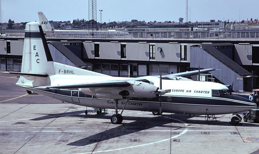 Msn:10137  F-BRHL  Europe Air Charter  Del.date July 1,1972.
Photo KJELL NILSSON.