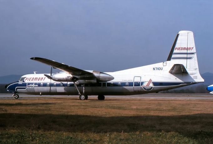 Msn:554   N710U Piedmont Air Lines  Del.date July 25,1967.
Photo  BILL THOMSEN COLLECTION.