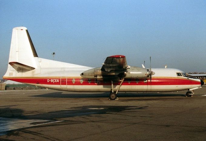 Msn:115  D-BCEA  CARA Express Aviation GmbH del.date August 21,1990.
Photo THORSTEN MAIWALD.