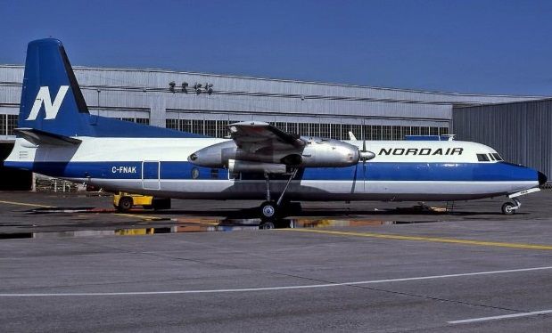Msn:519  C-FNAK  Nordair ReRegd May 10 1979.
Photo ROB RINDT.