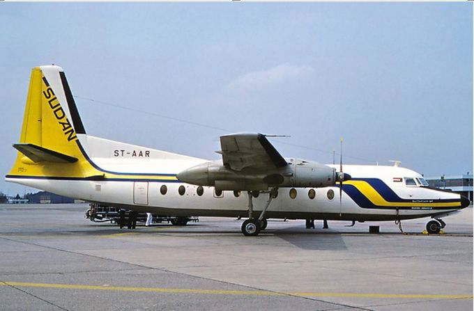 Msn:10193  ST-AAR  Sudan Airways  Crashed July 3,1995.
Photo KRIJN OOSTLANDER COLLECTION.