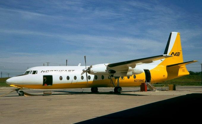Msn:512  N379NE  Northeast Airlines  November 2,1966.
Photo JAQUES GUILLEM.