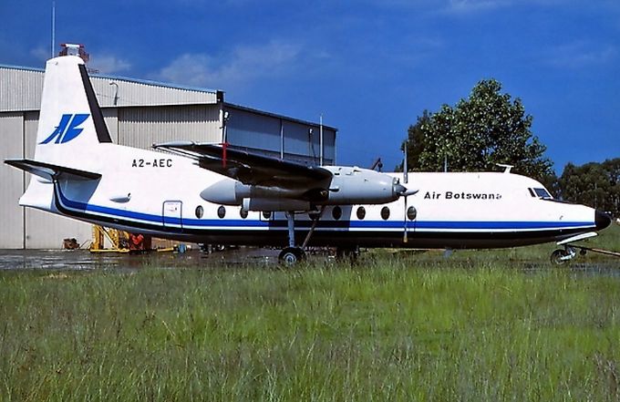 Msn:10340  A2-AEC  Air Botswana  1983.
Photo  Via AIRTEAMIMAGES.COM.